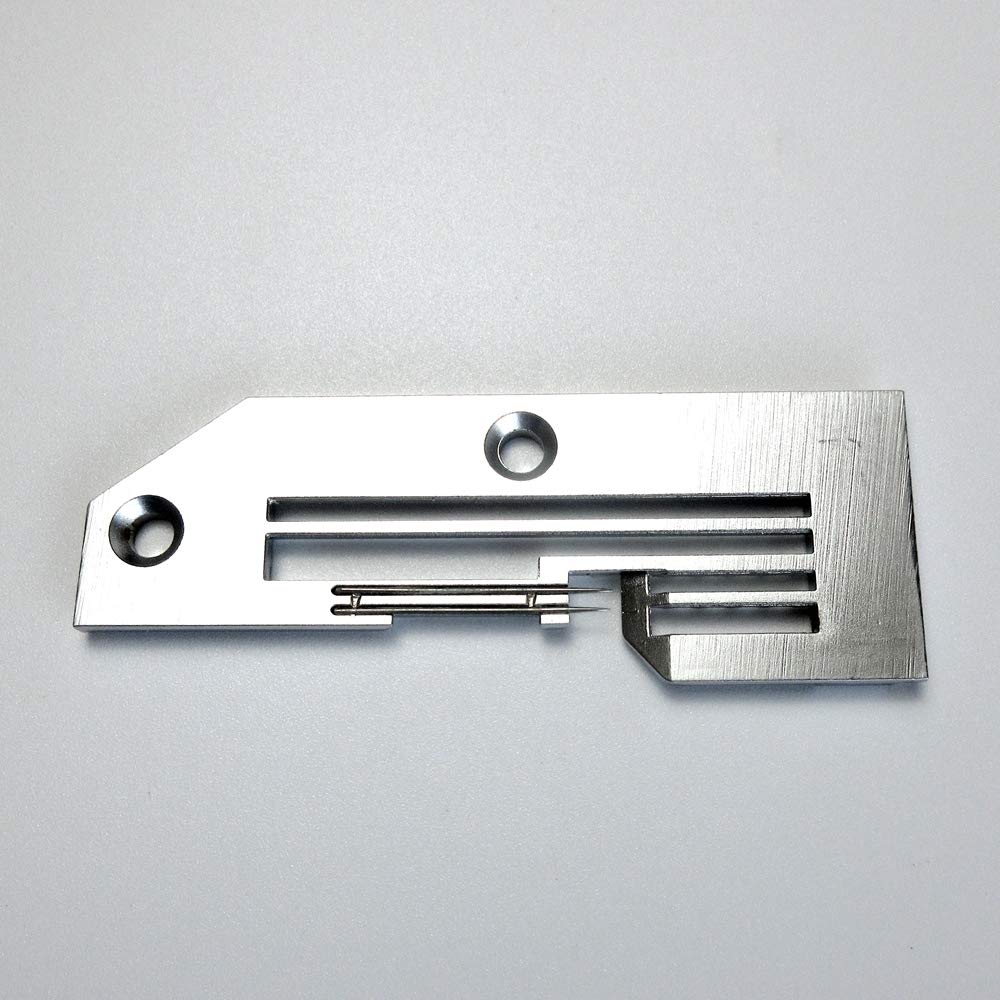 Pfaff Serger Needle Plate angled view (#3340348) - Compatible with Pfaff serger models 774-788