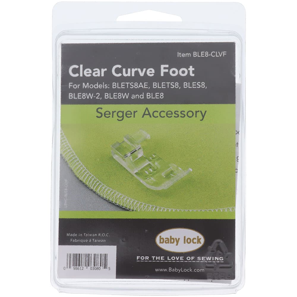 Baby Lock BLE8-CLVF Clear Curve Foot
