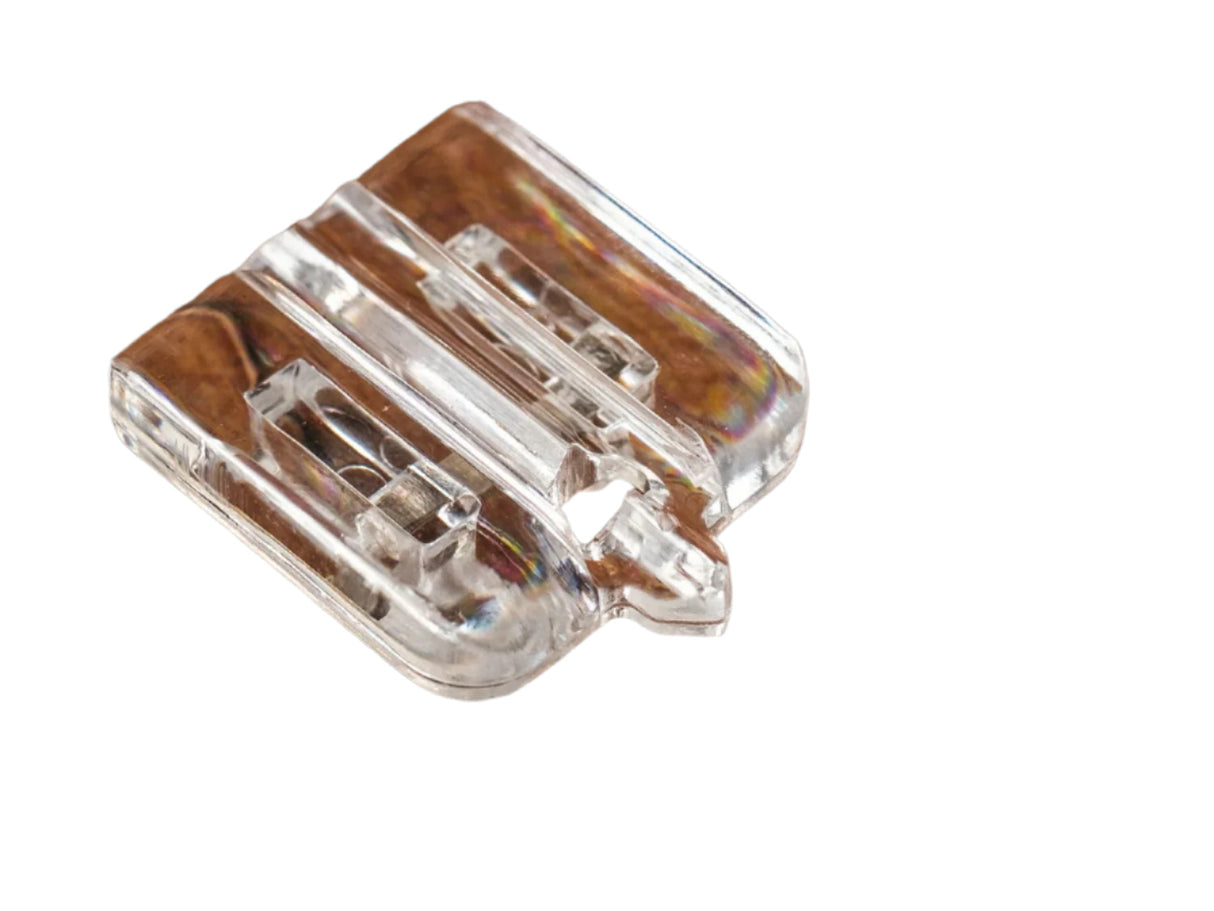 Husqvarna Viking Clear Invisible Zipper Foot (Groups 1–9) || #413286545