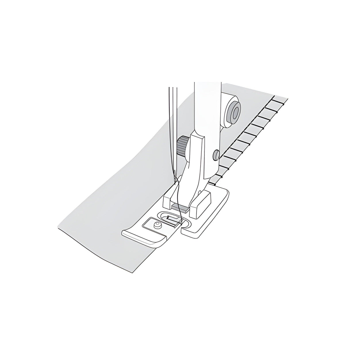 Husqvarna Viking Edging Foot J (Groups 1-7) #412380645 - AllSewParts
