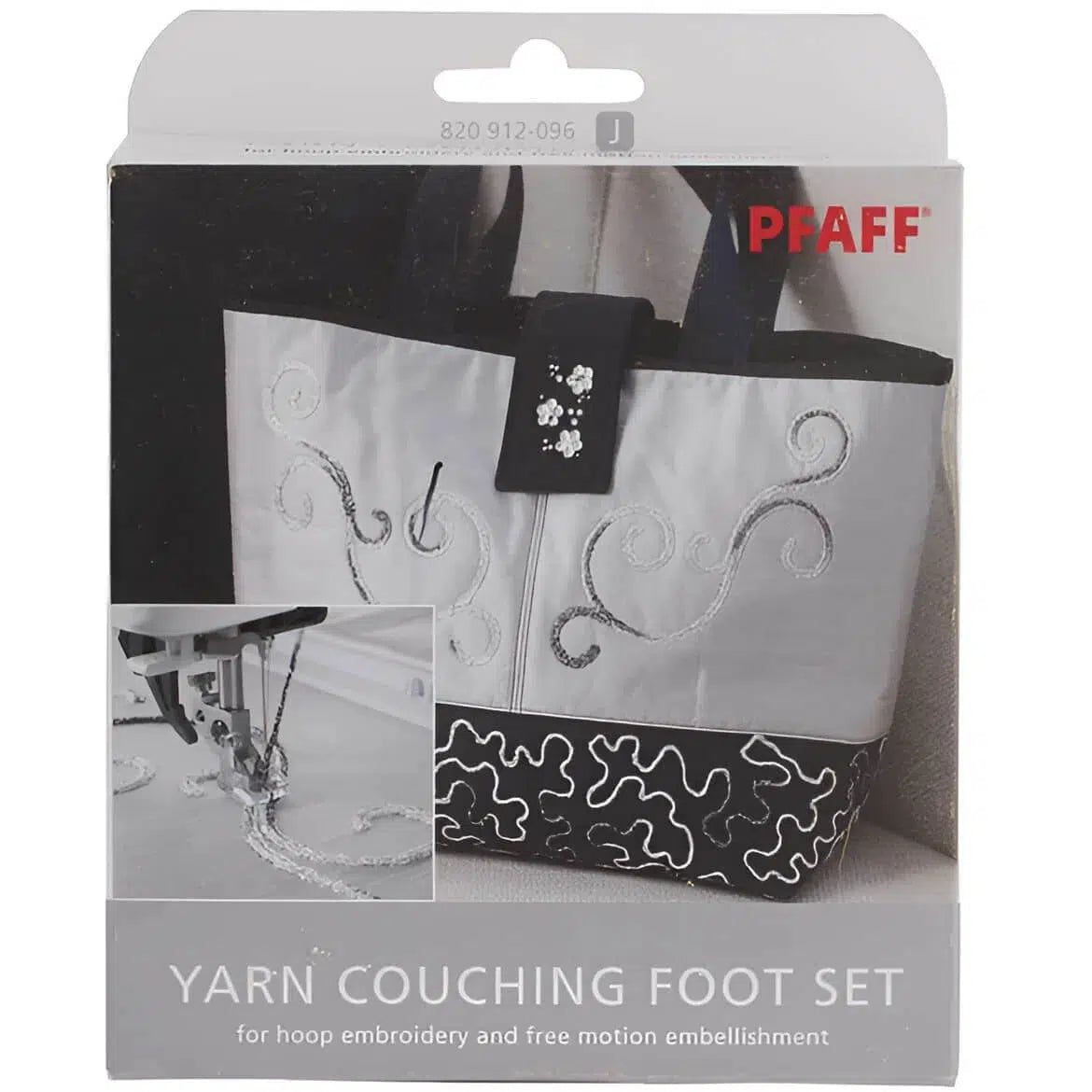 PFAFF Yarn Couching Foot Set for Group J #820912-096-Presser Feet/Adapters