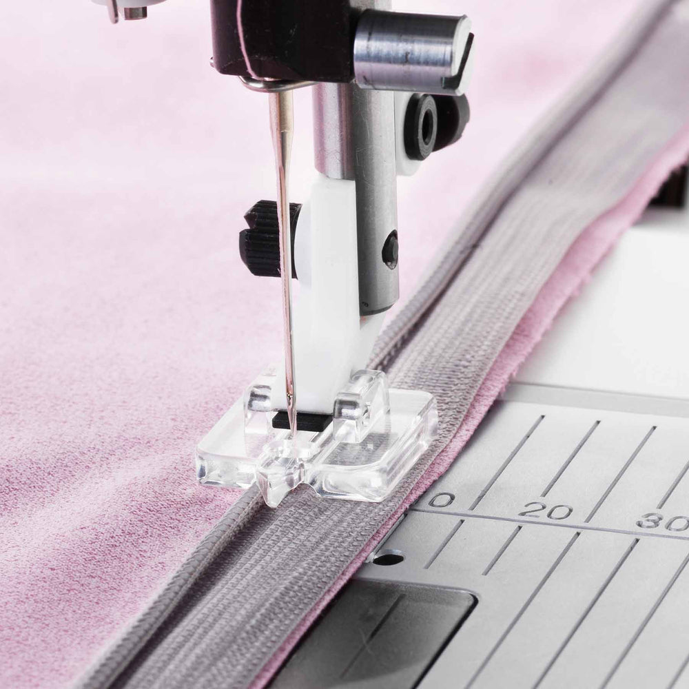 Husqvarna Viking Clear Invisible Zipper Foot (Groups 1–9) || #413286545
