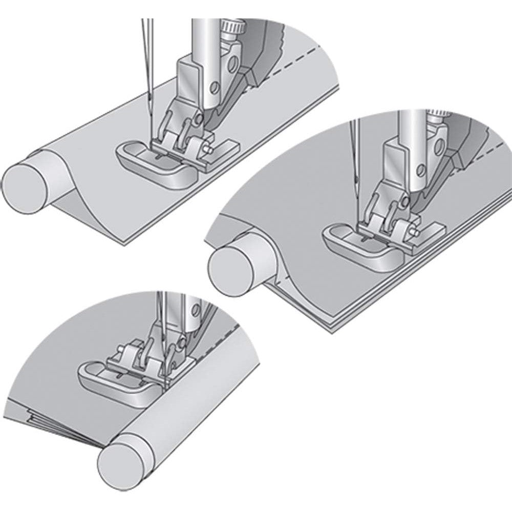 Snap-On Piping Foot for Pfaff Sewing Machines