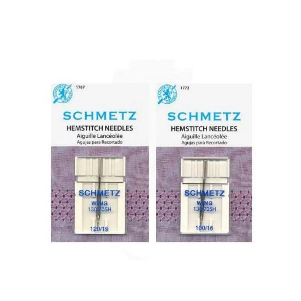 Schmetz Hemstitch/Wing Needles (120/19 | 100/16)