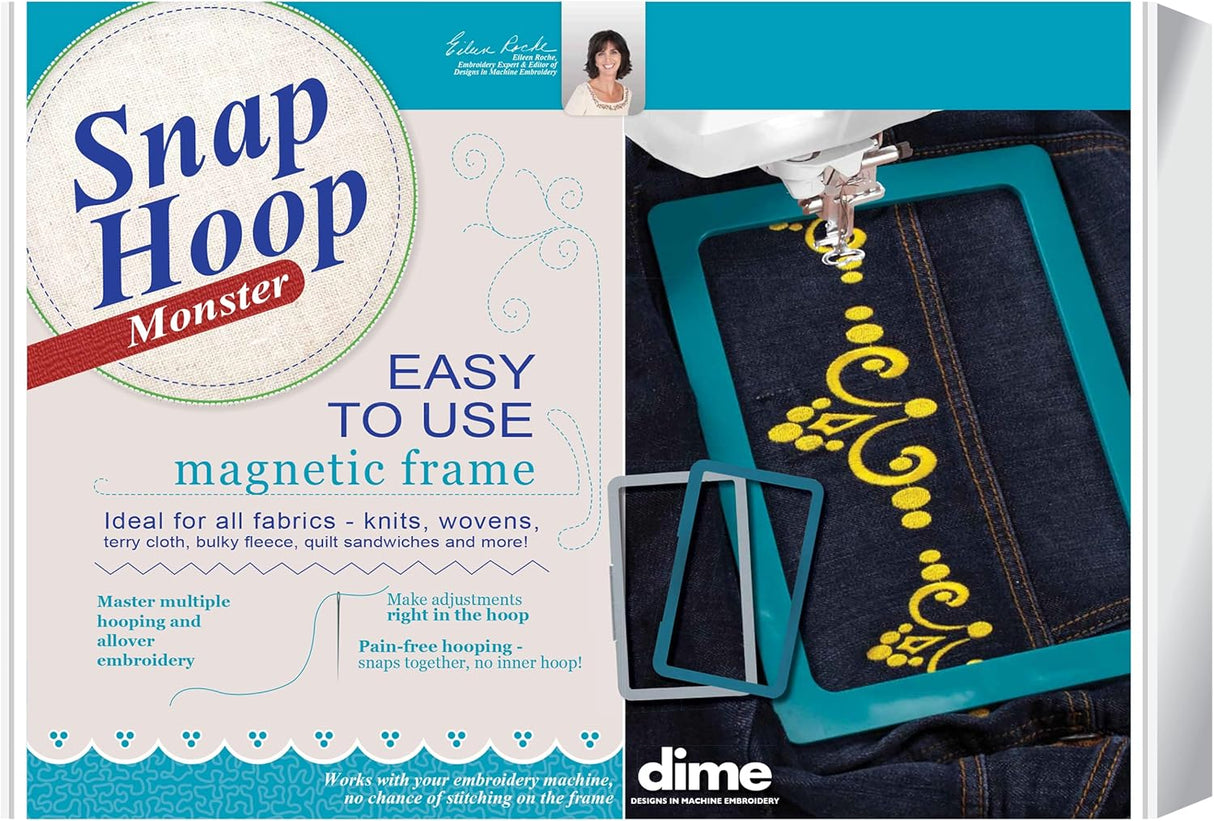 dime Snap Hoop Monster for Baby Lock Embroidery Machines