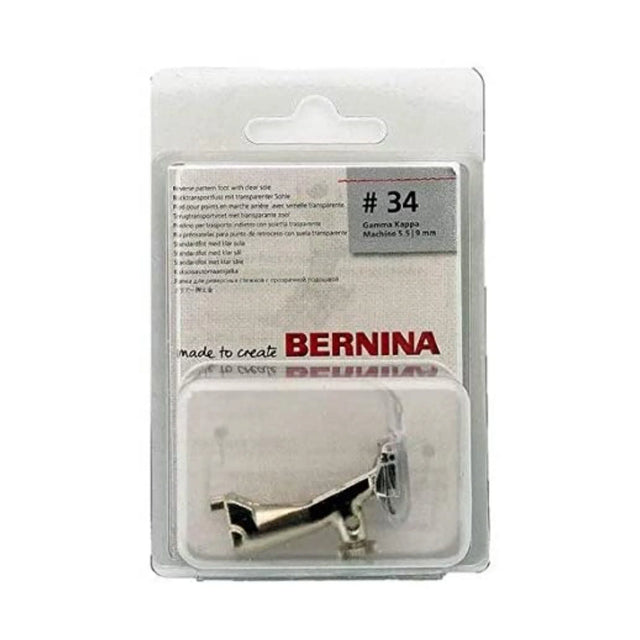 BERNINA Original Reverse Pattern Foot # 34 for All activa, artista, aurora, virtuosa Machines