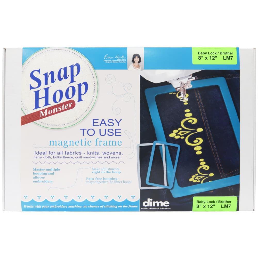 dime Snap Hoop Monster for Brother and Babylock Embroidery Machines SH00A7M