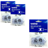 Brother SA156 Bobbins - Clear Plastic, 11.5mm, 10-Pack