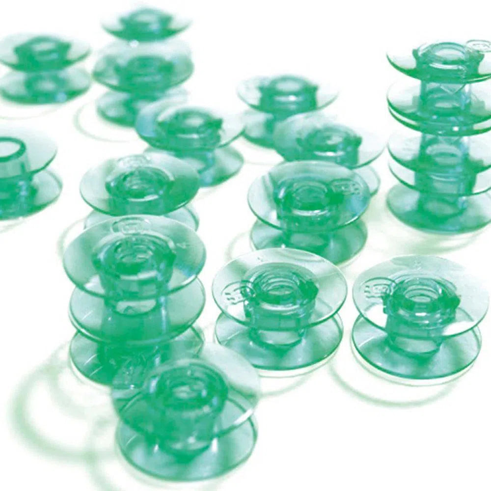 HUSQVARNA VIKING Green Bobbins 10 Pack #413182545