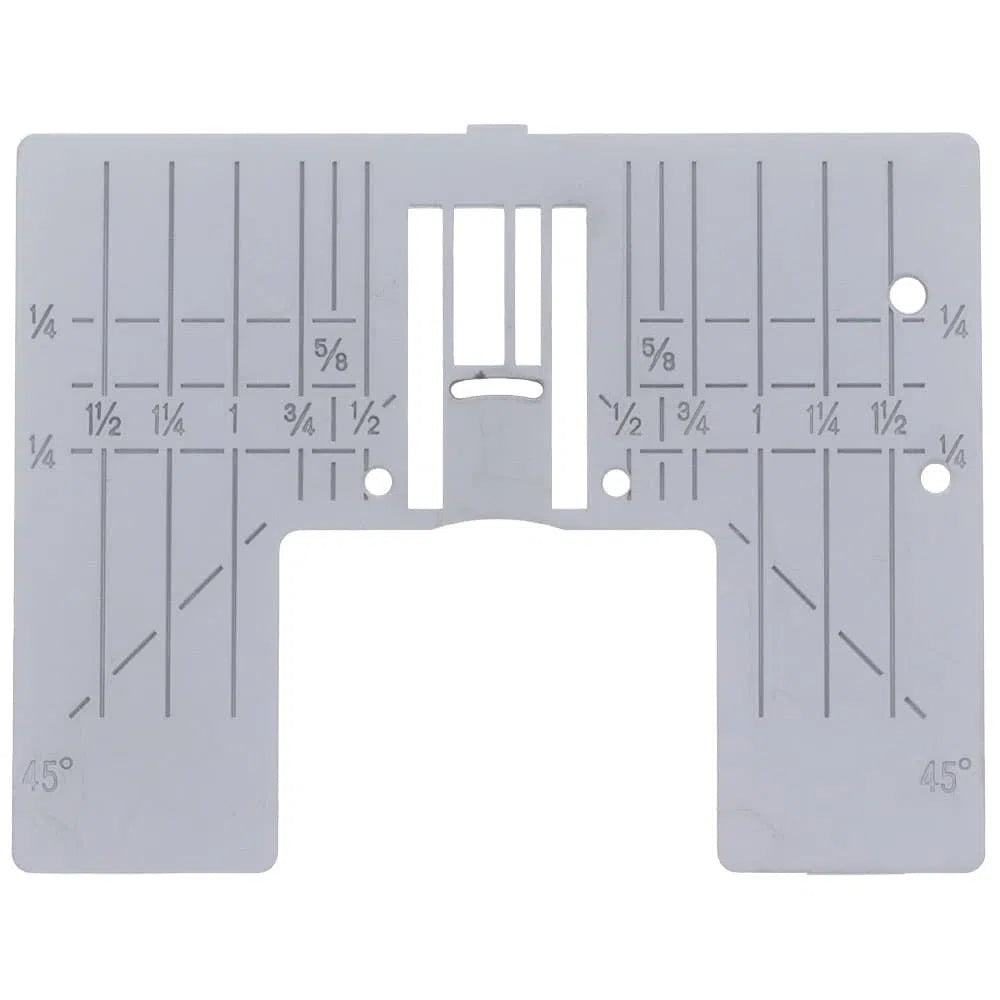 Husqvarna Viking Zigzag Needle Plate w/ Inch Markings #412964207