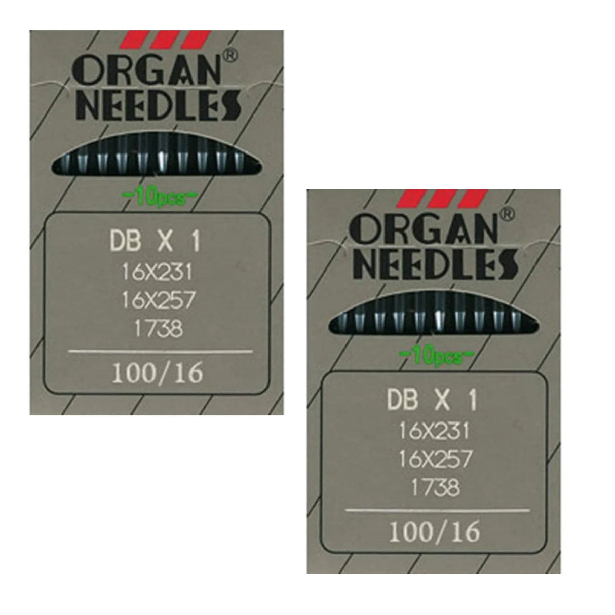 DBx1 Sewing Needles for Bernina 950 (80/12, 90/14, 100/16