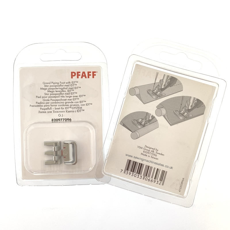 Original Pfaff Grand Piping Foot for IDT™ System #820977096