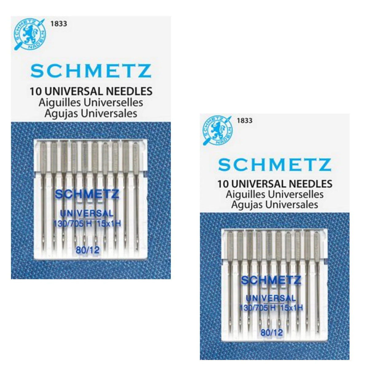 Schmetz 80/12 Universal Sewing Machine Needles”