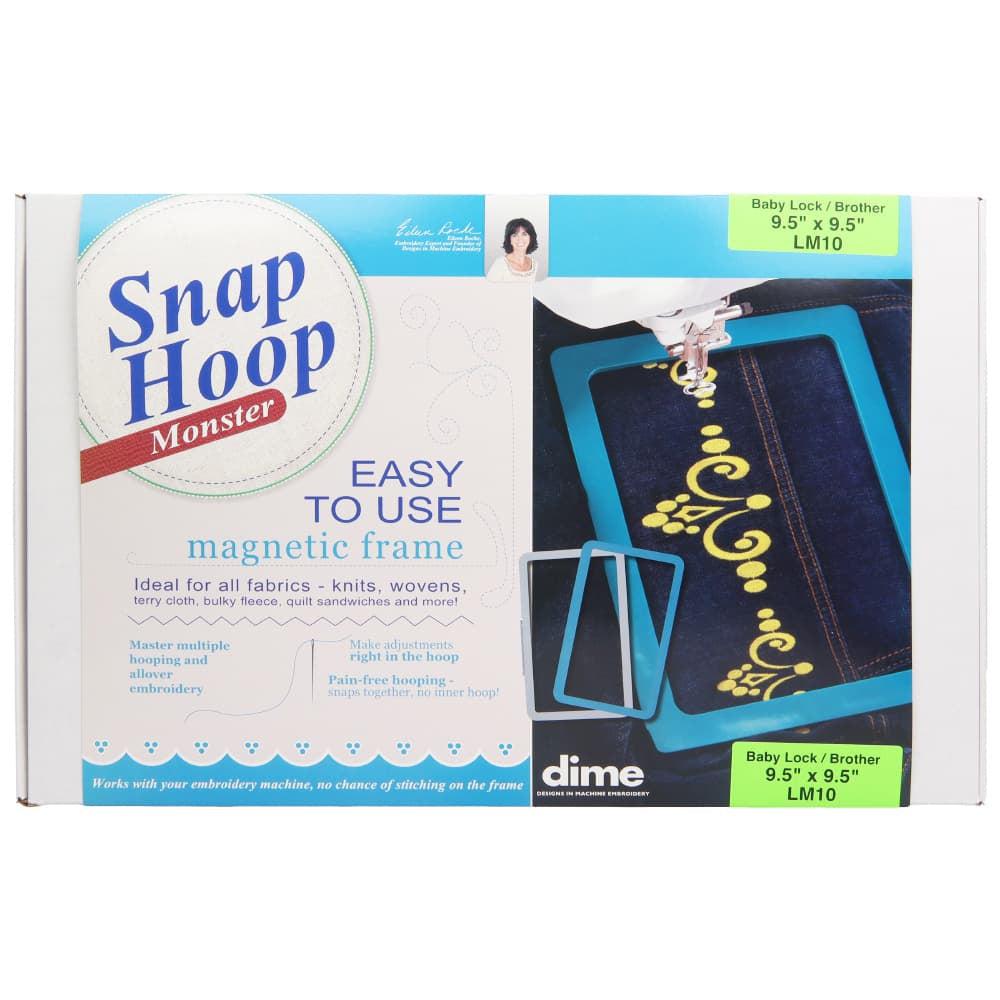 dime Snap Hoop Monster for Baby Lock Embroidery Machines