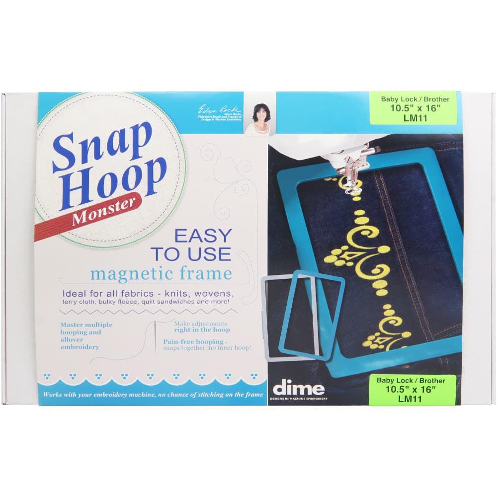 dime Snap Hoop Monster for Baby Lock Embroidery Machines