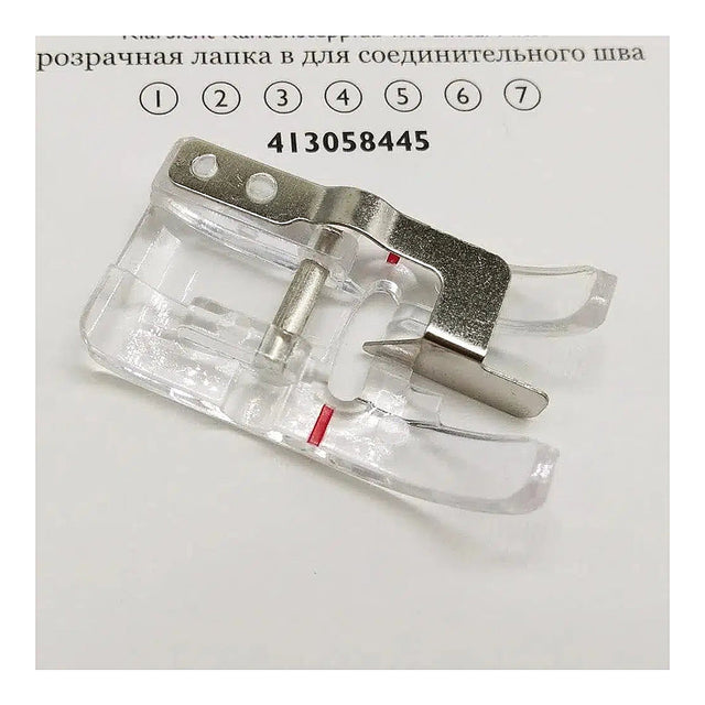 HUSQVARNA VIKING Clear B Edge/Joining Foot (Groups 1-D) || #4130584-45